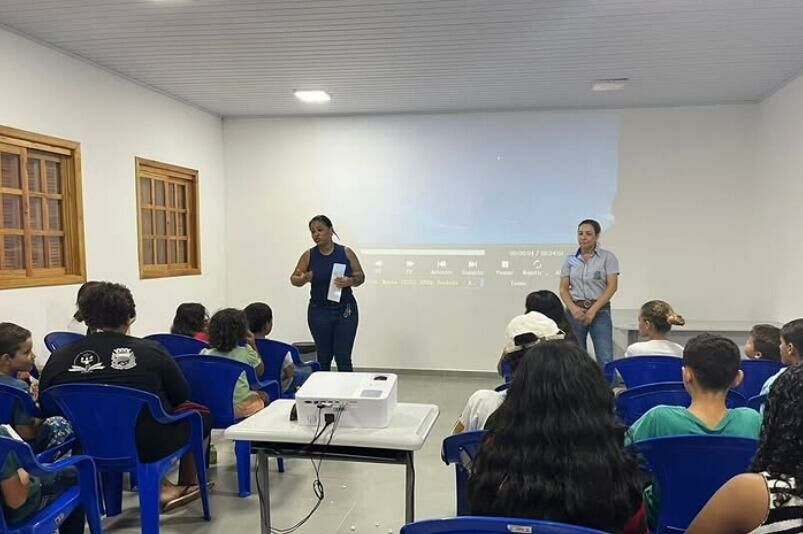 Imagem de compartilhamento para o artigo Com cinema e conversa, Figueirão leva campanha Janeiro Branco às crianças da MS Todo dia